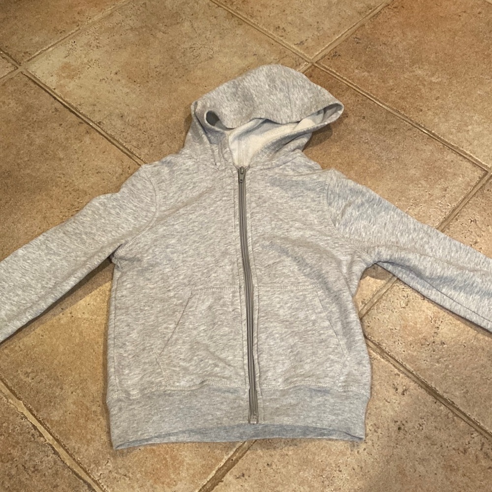French Toast Boys Gray Zip Up Size 5